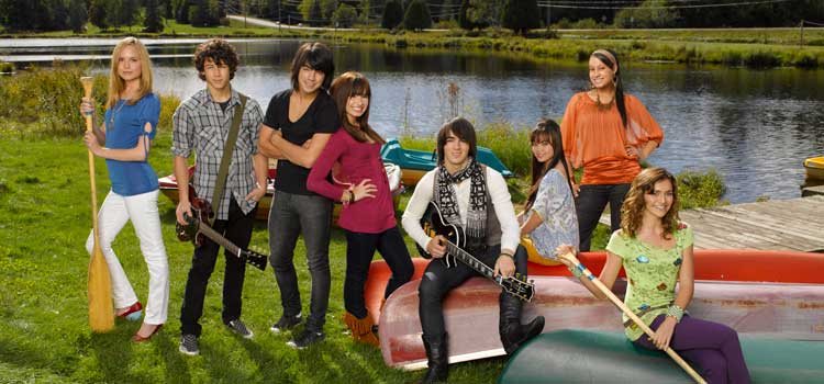 Scene from the film Camp Rock