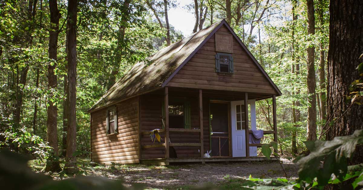 cabin at camp