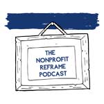 nonprofit reframe podcast logo