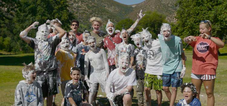great summer camp videos shaving cream