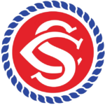 Somerset Camp for Girls logo in blue and red