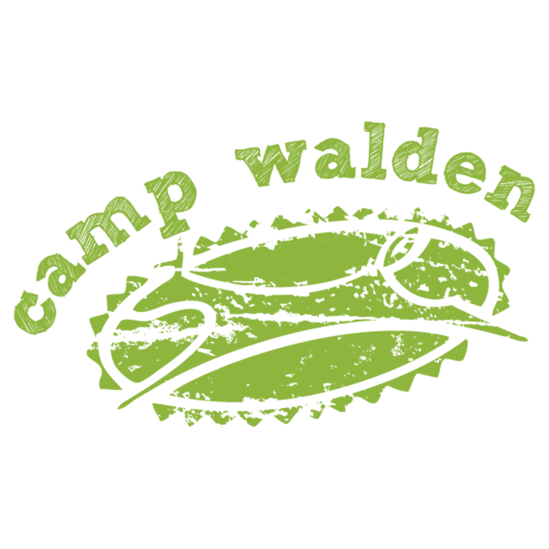Camp Walden logo in green