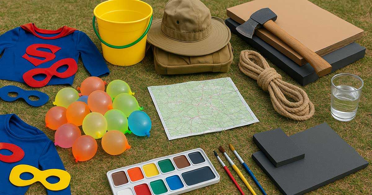 Summer Camp Theme Days Supplies