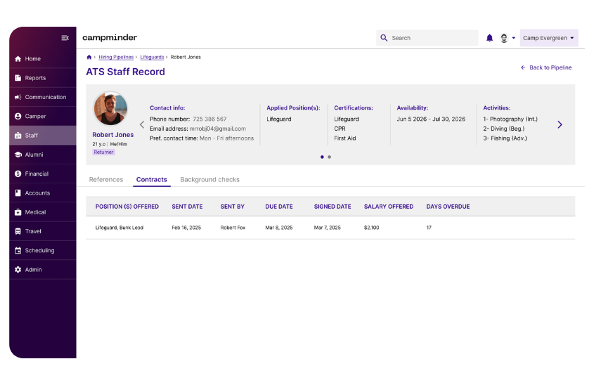 Applicant Tracking System